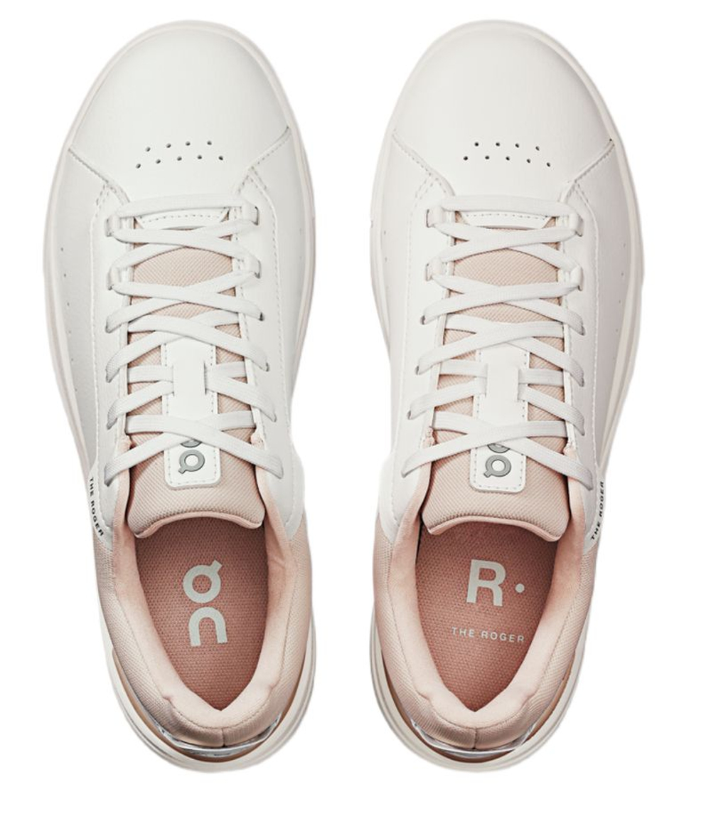 Женские кроссовки On The Roger Advantage - white/rosehip
