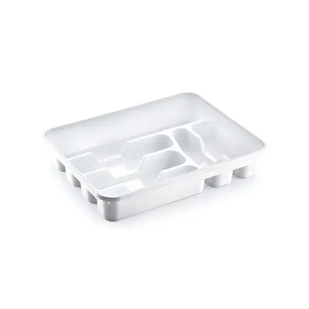 Лоток для столовых приборов. молочный/бежевшт