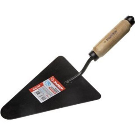 Кельма Зубр Мастер, деревянная усиленная ручка, Треугольник, КБ