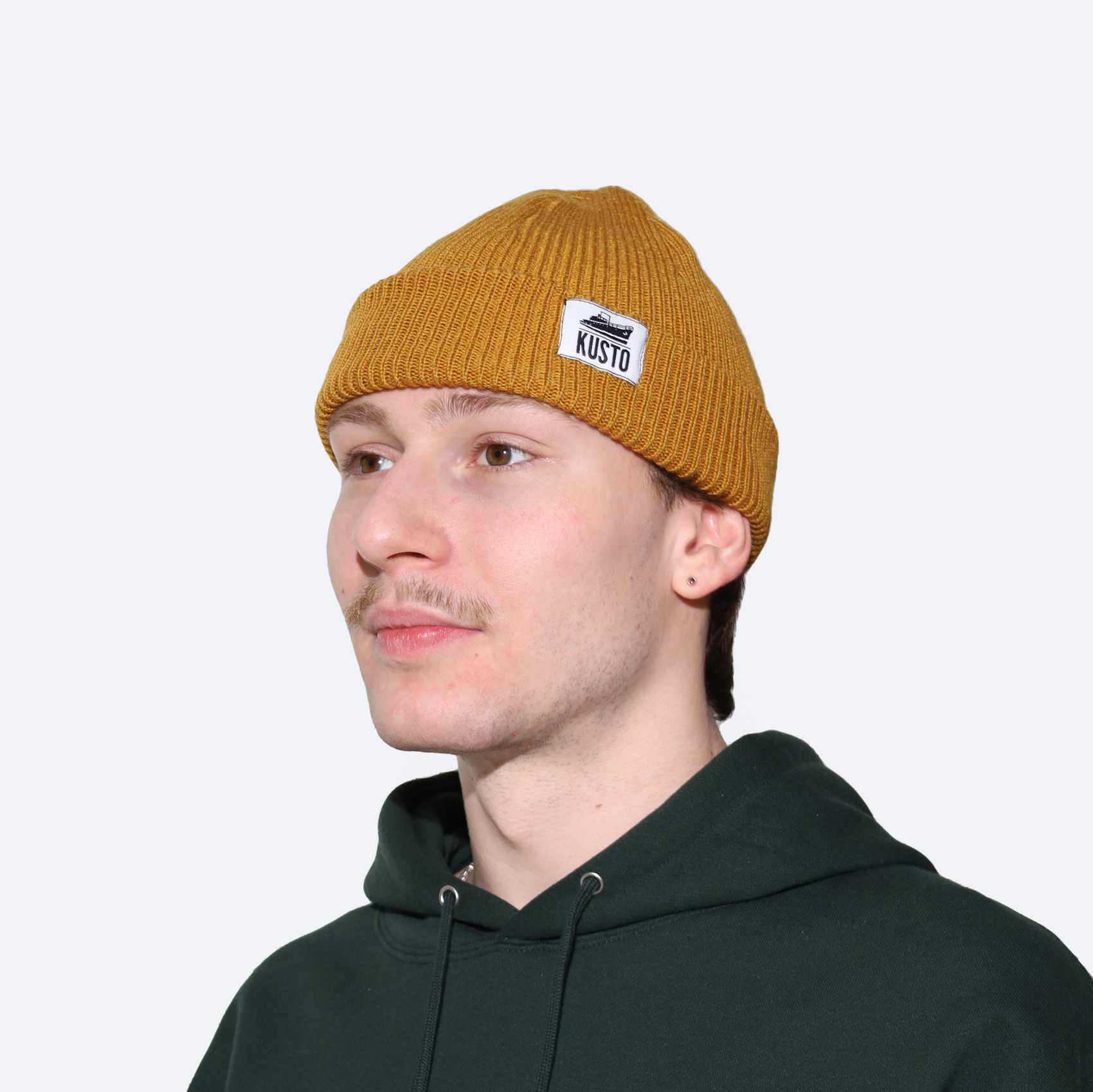 Шапка Kusto Short (mustard) артикул: - купить в магазине Дайс