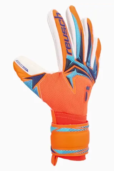 Вратарские перчатки Reusch Attrakt Advance - оранжевый