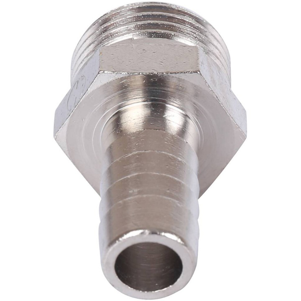 Штуцер НР никелированный 1/2"x12 STOUT