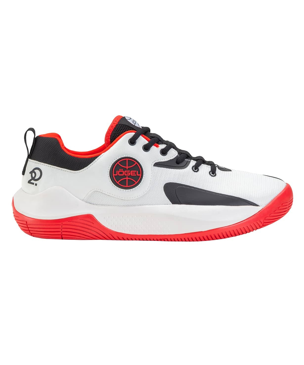 Кроссовки баскетбольные Launch LOW, White/black/red