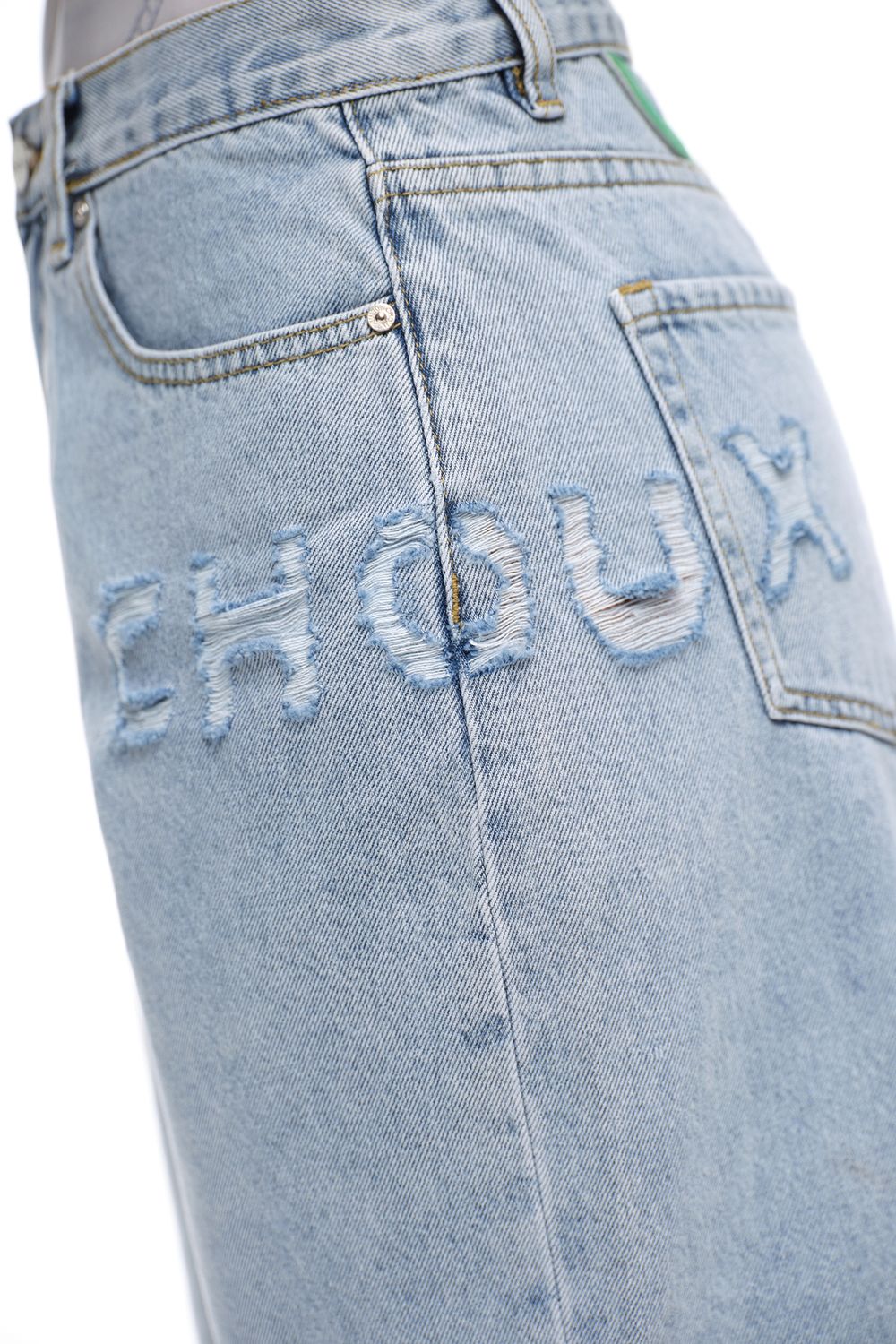 Шорты (Как у Джиджи), голубые