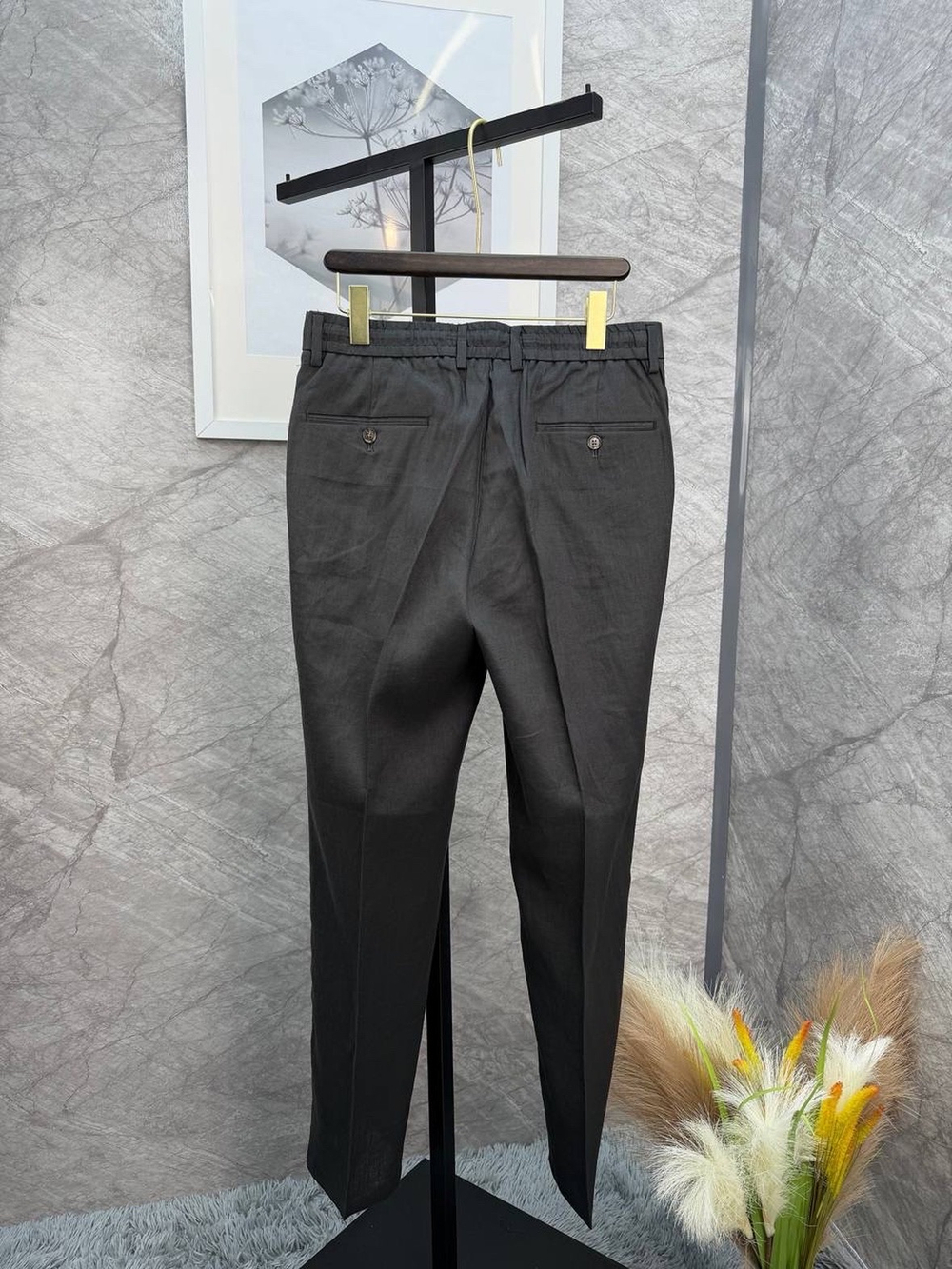 Льняной летний костюм Brunello Cucinelli