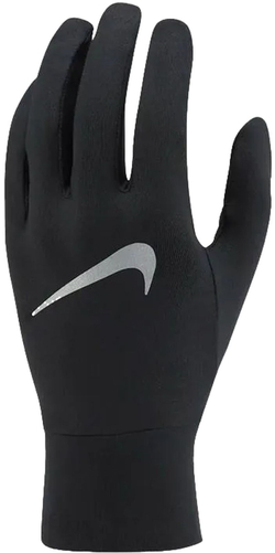 Перчатки спортивные Nike Dri-Fit Accelerate Gloves - black/black/silver - Black