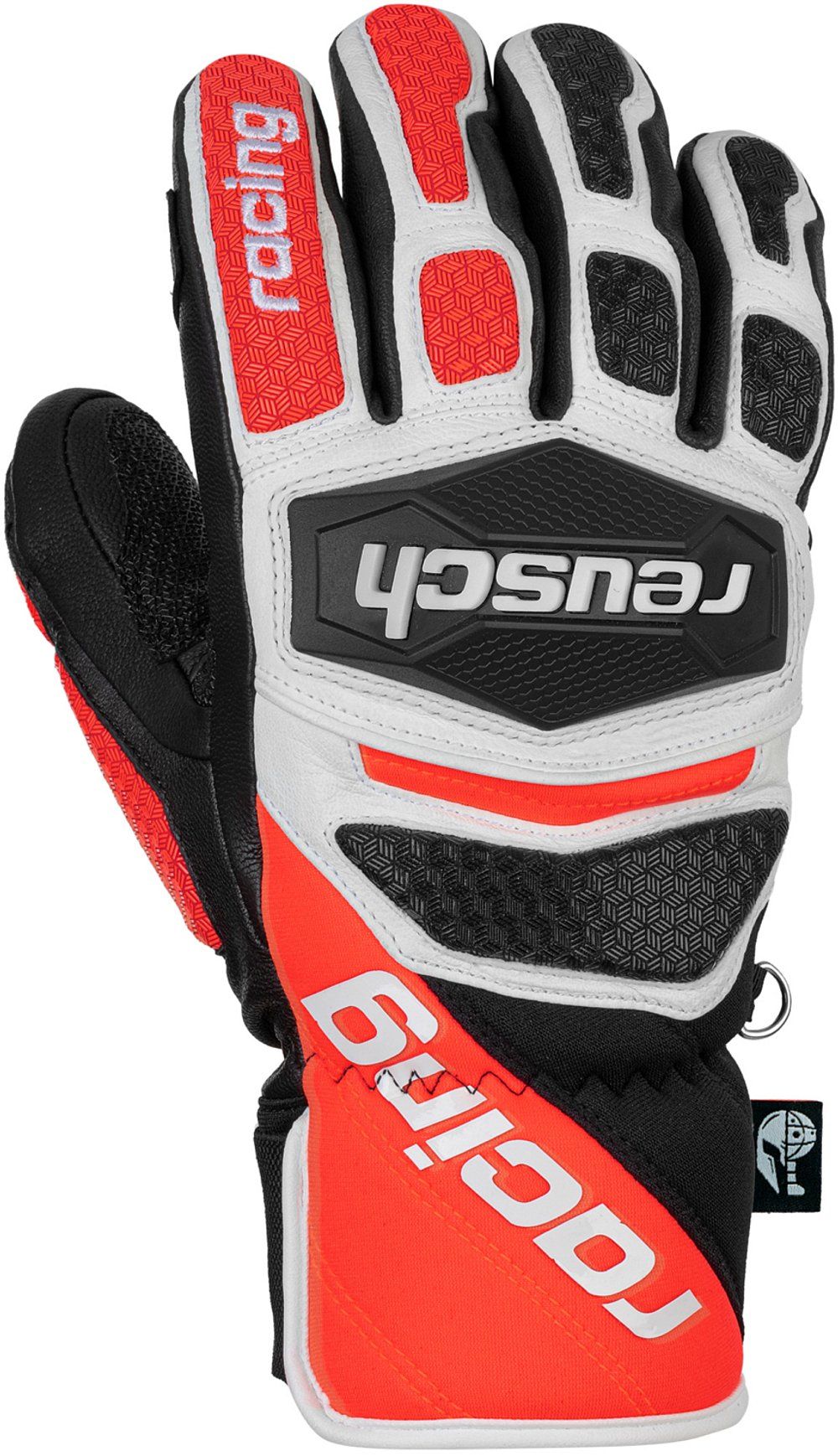 REUSCH перчатки горнолыжные 6011115_7810  Worldcup Warrior SC Black/White/Fluo Red