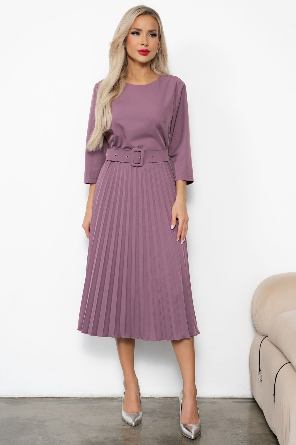 Платья Агния (сливовый) Р11-1220/2 Nikol