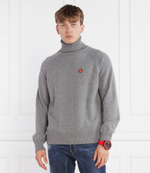 Хлопковый свитер Kenzo - серый(FD65PU4283LC)