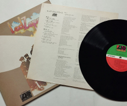 Винтажная виниловая пластинка LP Led Zeppelin II (Japan 1976) (No Obi) Whole Lotta Love
