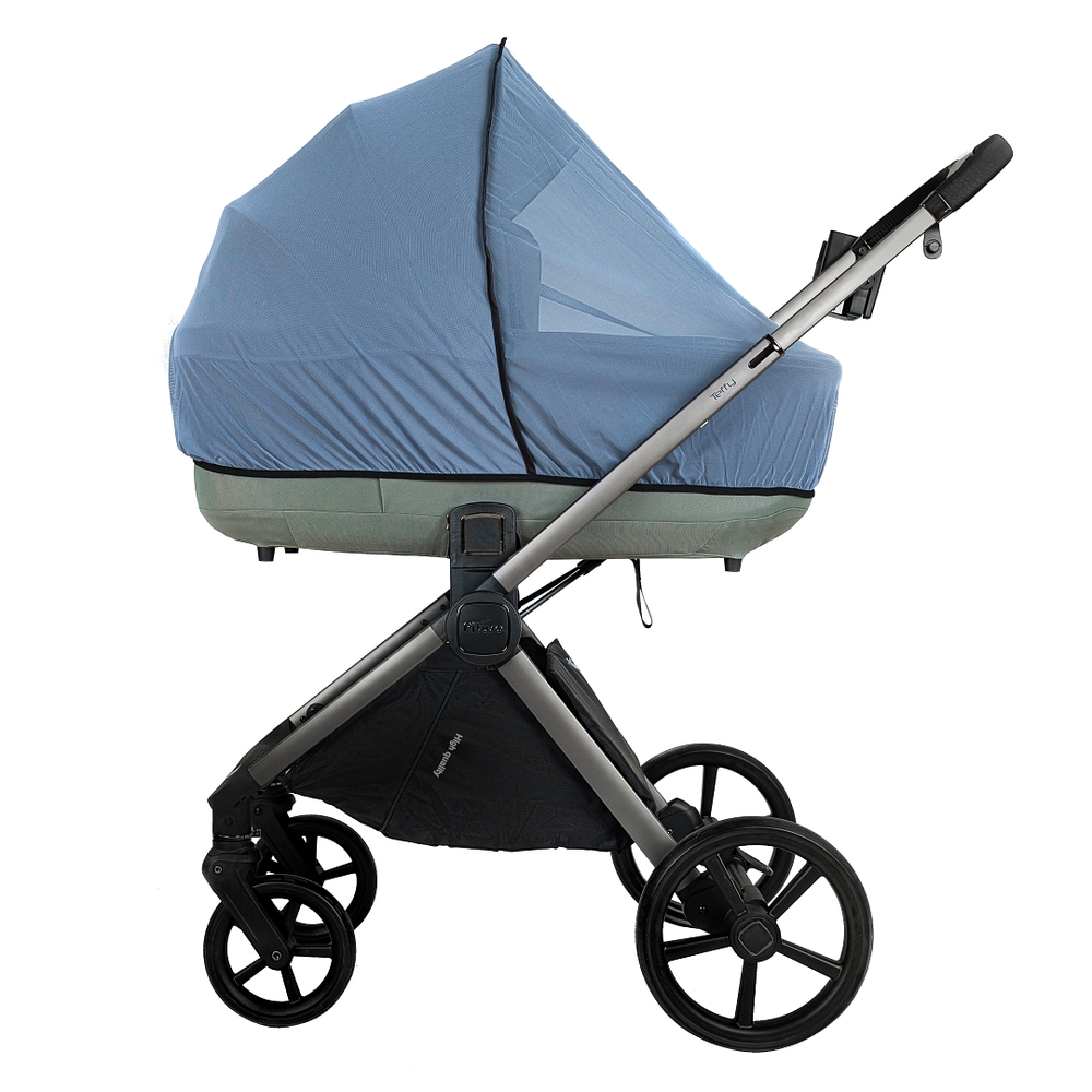 Коляска 2 в 1 Pituso Teffy Sage Green шасси Graphite