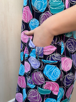 Халат женский "Ингрит К.П" молния (945)