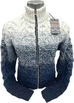 p-p 58-62. Pulltonic из шерсти и кашемира "ТРИКОЛОР". На разъемном замке. BATAL