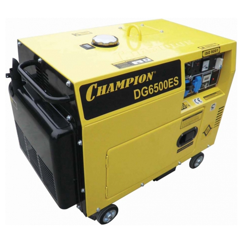 Дизельный генератор Champion DG6500ES