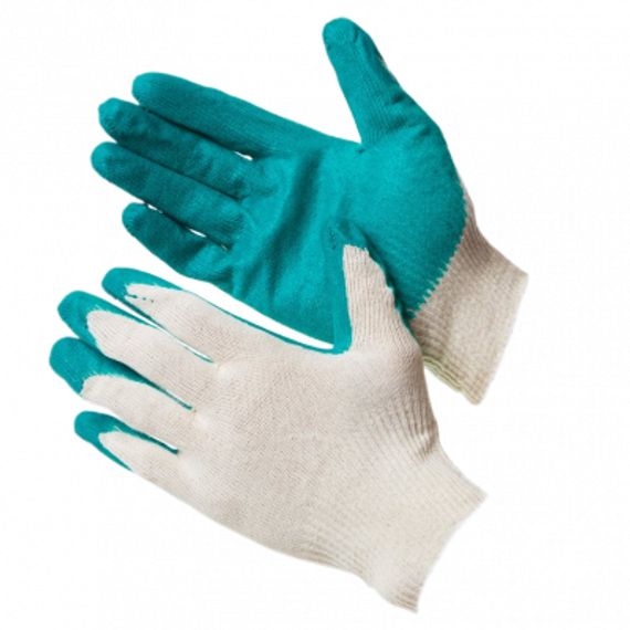 Перчатки хб облитые латексом 13 класс 1/3