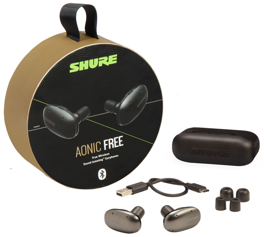 Shure Aonic Free True Wireless Black