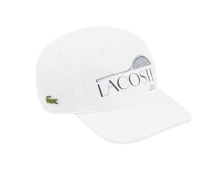 Теннисная кепка Lacoste Miami Open Edition - white