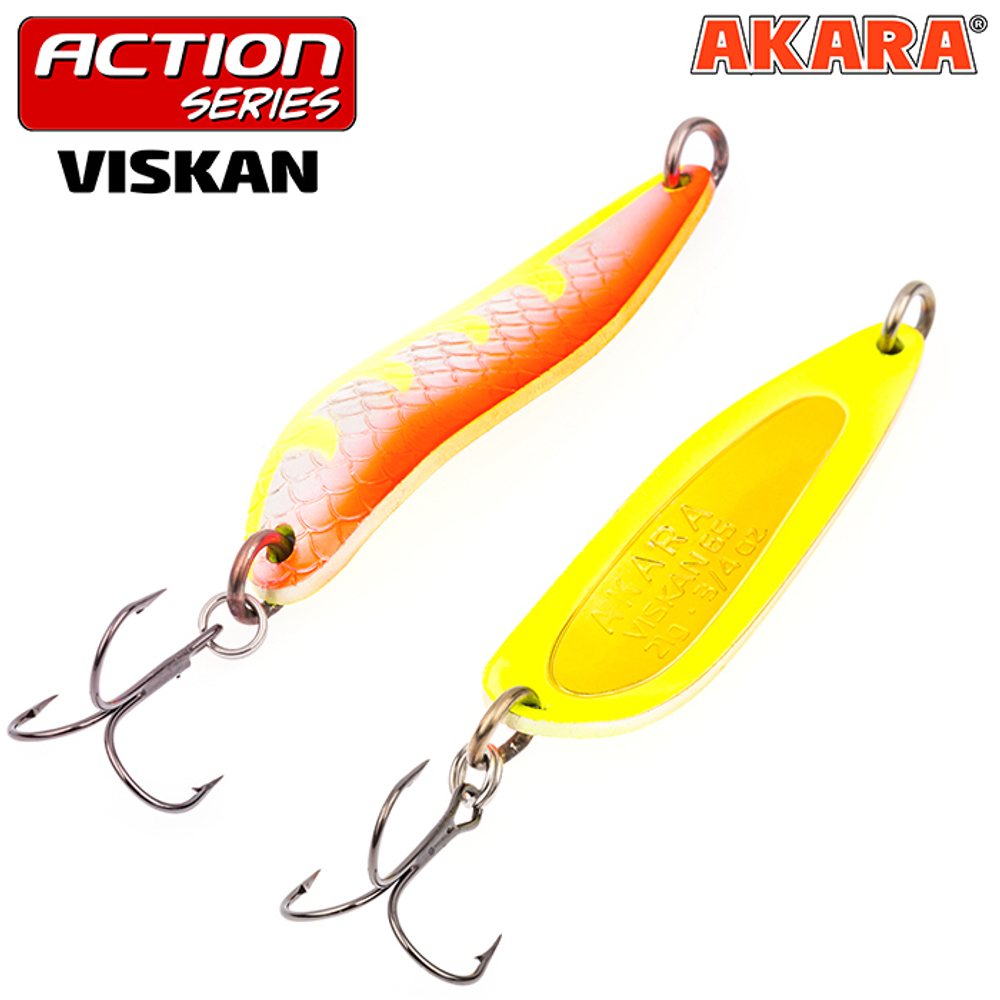 Блесна колебалка Akara Action Series Viskan 65 18 гр. 9/14 oz. AB78