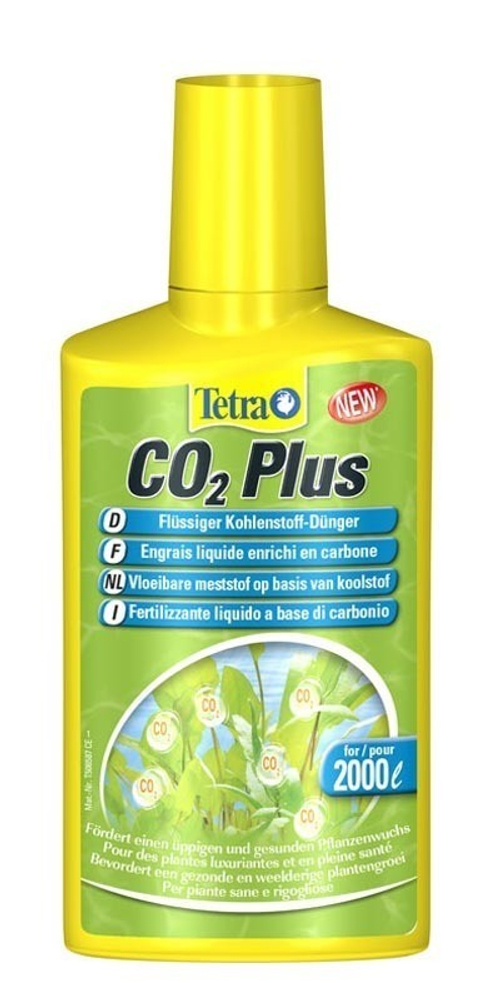 Tetra средство СО2 PLUS флакон 250 мл. углекислый газ