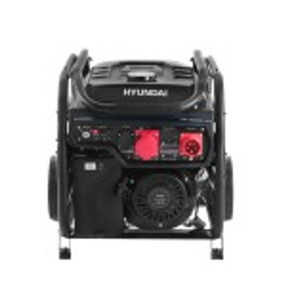 Генератор бензиновый HYUNDAI HHY 10050FE-3 ATS с колесами