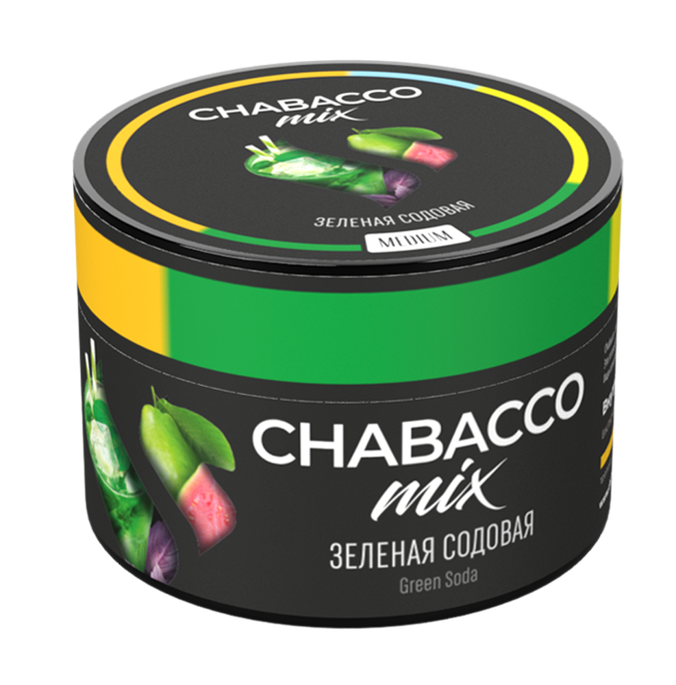 Chabacco Mix MEDIUM - Green Soda (25g)