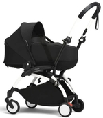 Коляска Stokke YOYO3 Newborn Shell рама белая White 2 в 1 Black