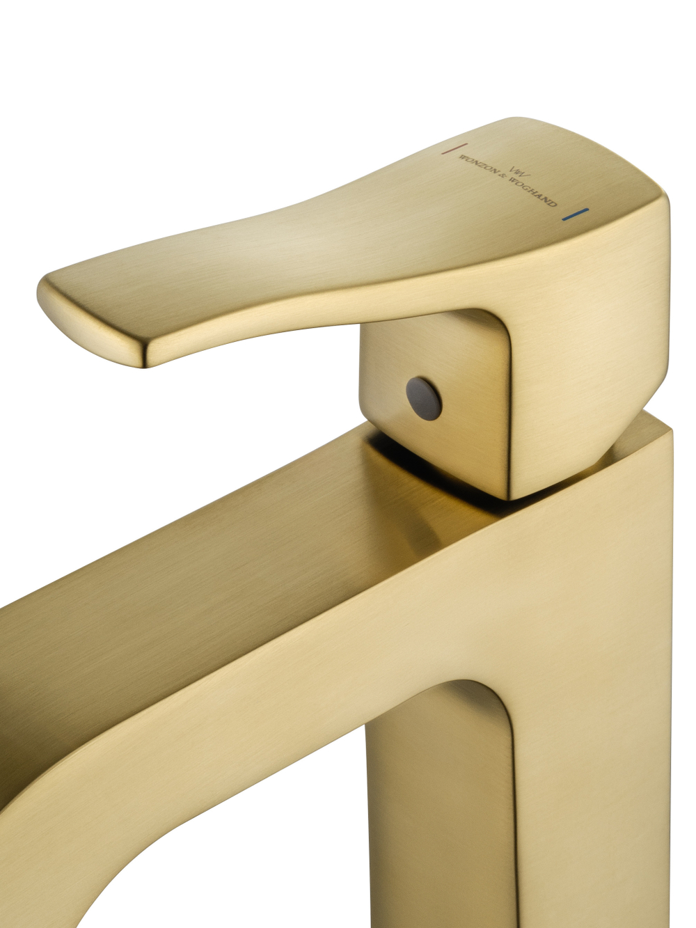 Смеситель для раковины WONZON & WOGHAND FLEX, Брашированное золото (WW-88018072-BG)