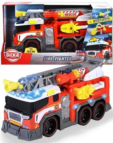 Игрушечный транспорт Dickie Toys Action - Пожарная станция со светом и звуком 3307000