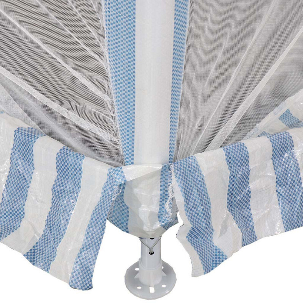 Шатер мос сет, син, 2.9х2.9х2.5 м, с толщиной трубы 0.6 мм, Green Days