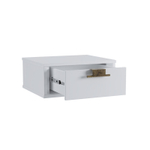 Тумба прикроватная подвесная «Бридж» белый лак