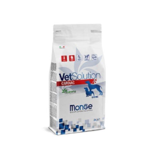 Сухой корм диетический Monge VetSolution Dog Cardiac Кардиак для собак при заболеваниях сердца 2 кг
