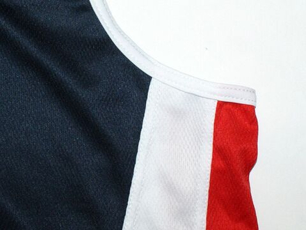 Форма для бокса детская (майка+шорты) цвет красно-синий р.32