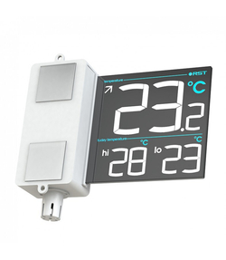 Оконный термометр с инверсивным зеркальным дисплеем RST01071