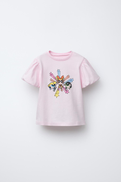 ZARA ФУТБОЛКА SUPERNENAS™, ПАСТЕЛЬНО-РОЗОВЫЙ