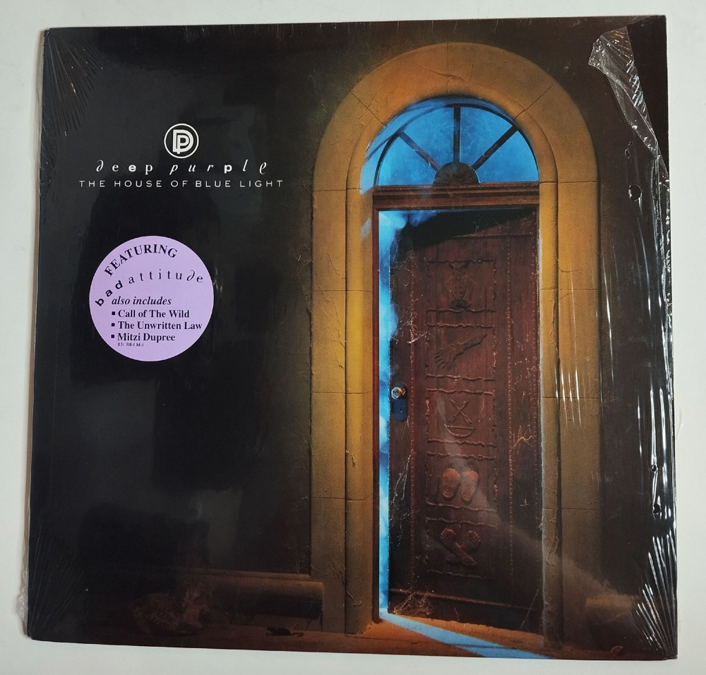 Винтажная виниловая пластинка LP Deep Purple The House Of Blue Light (USA 1987)