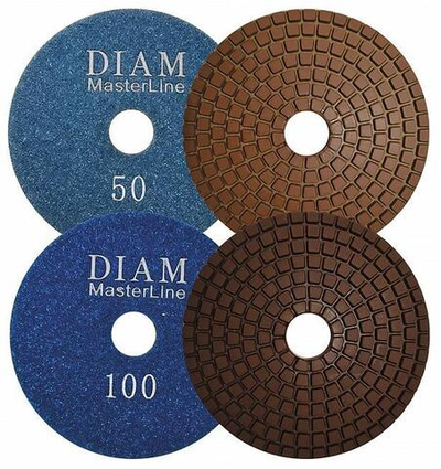 Алмазный гибкий шлифовальный круг DIAM MasterLine Wet 100*2,5 №400 000577