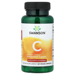 Swanson Vitamins, комплекс с витамином С и биофлавоноидами, 60 растительных капсул