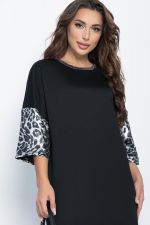 Платье Уютный шик (черное) П11148 LT Collection