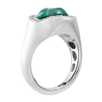 Кольцо с Турмалином и Бриллиантами, R0030-57/1