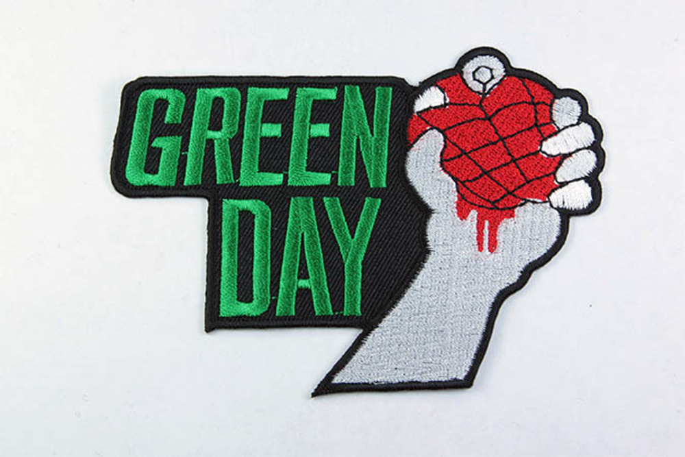 Нашивка Green Day (вырезаная)