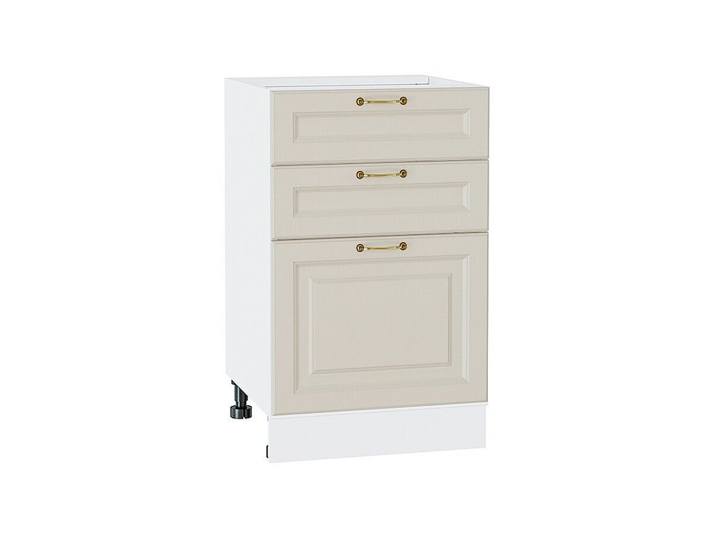 Шкаф нижний с 3-мя ящиками Ницца