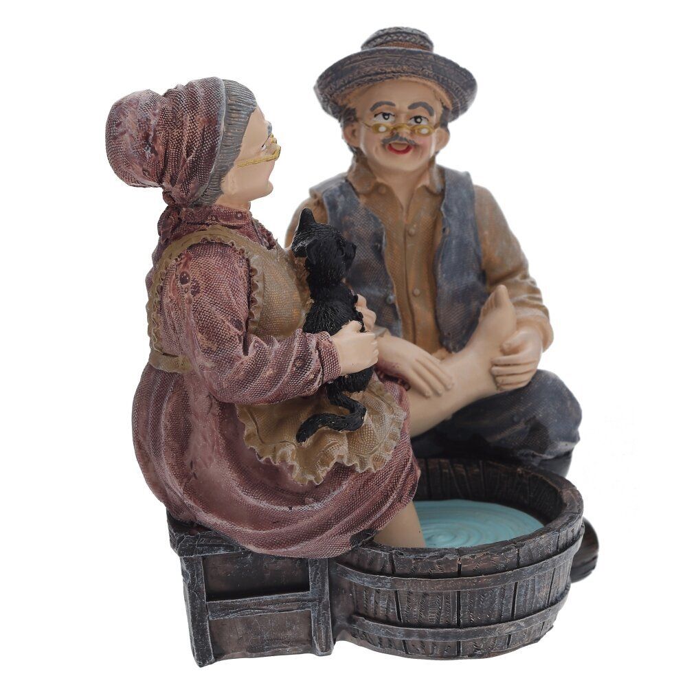 GAEM Фигурка декоративная "Бабушка с дедушкой", L11,5 W9,5 H12 см, 2в.