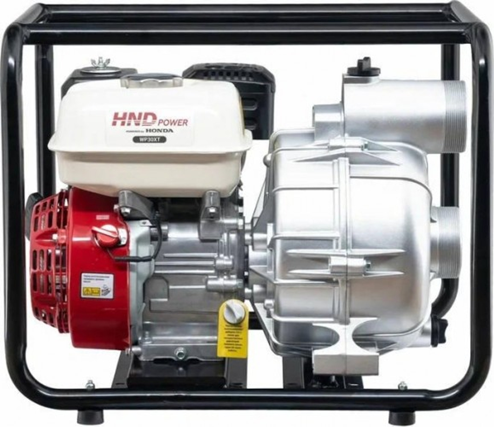 Мотопомпа бензиновая для грязной воды HND WP30XT