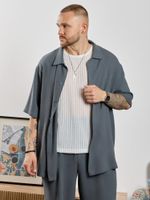 Рубашка мужская Линкольн-1 Виотекс ГРАФИТОВЫЙ