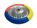 Колесо для коляски желтое/красное/синее
