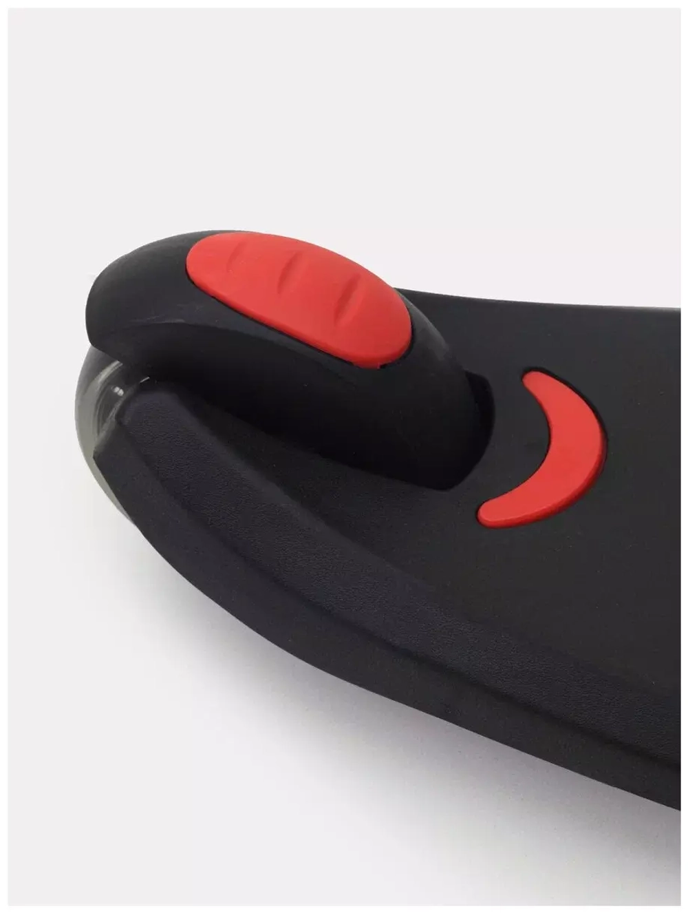 Беговел-самокат RB100 "Rider" Plus со светящимися колесами (черный)