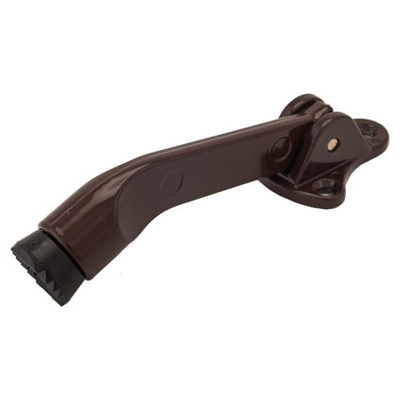 Ограничитель двери "козья ножка" СТН-0960 (8017) коричневый