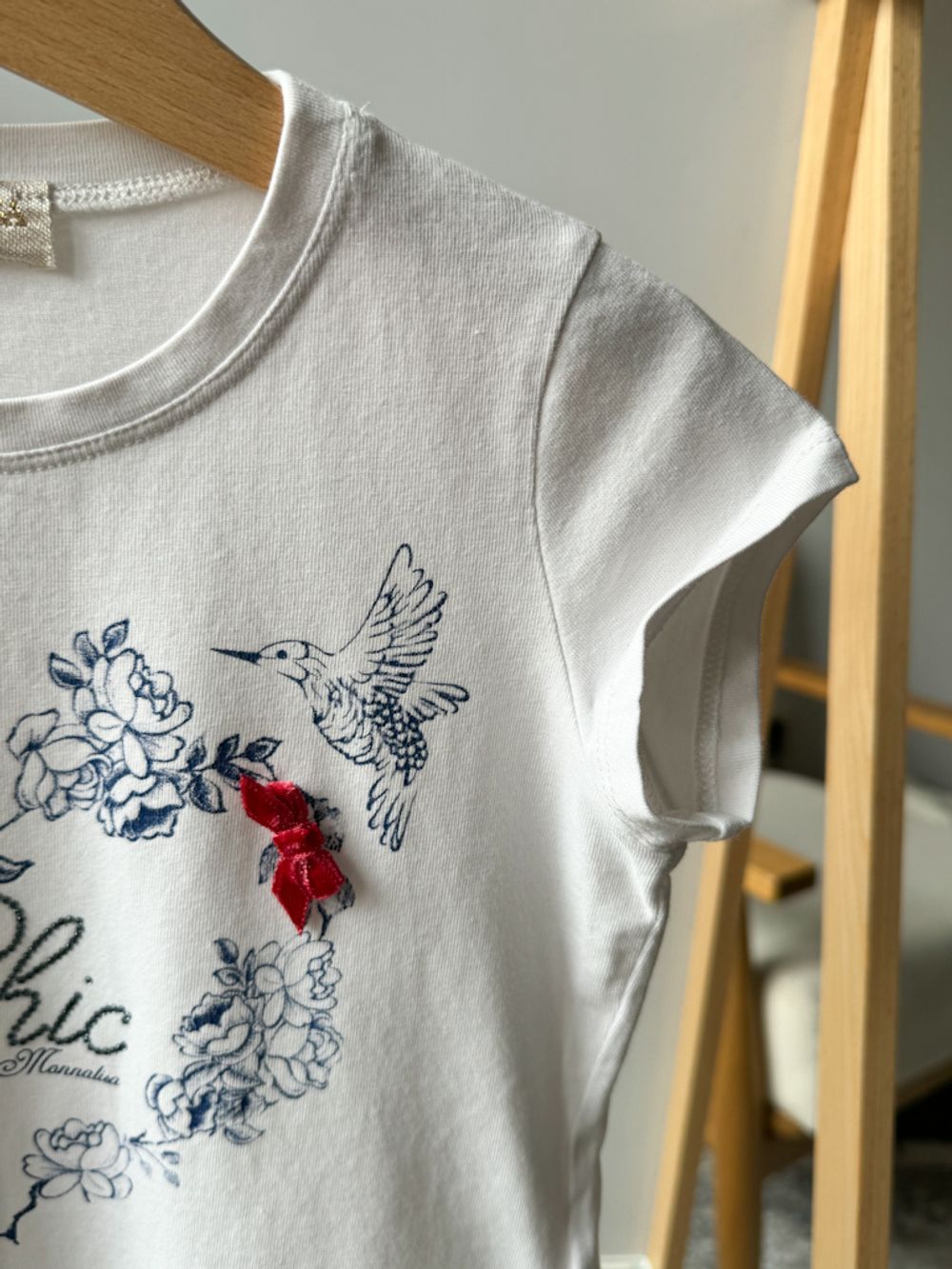 Хлопковая футболка Monnalisa, 110