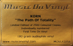Korn / The Path Of Totality (Limited Edition)(Coloured Vinyl)(LP)