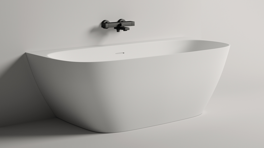 Ванна SOFIA WALL 170x80 матовая покраска по RAL полностью